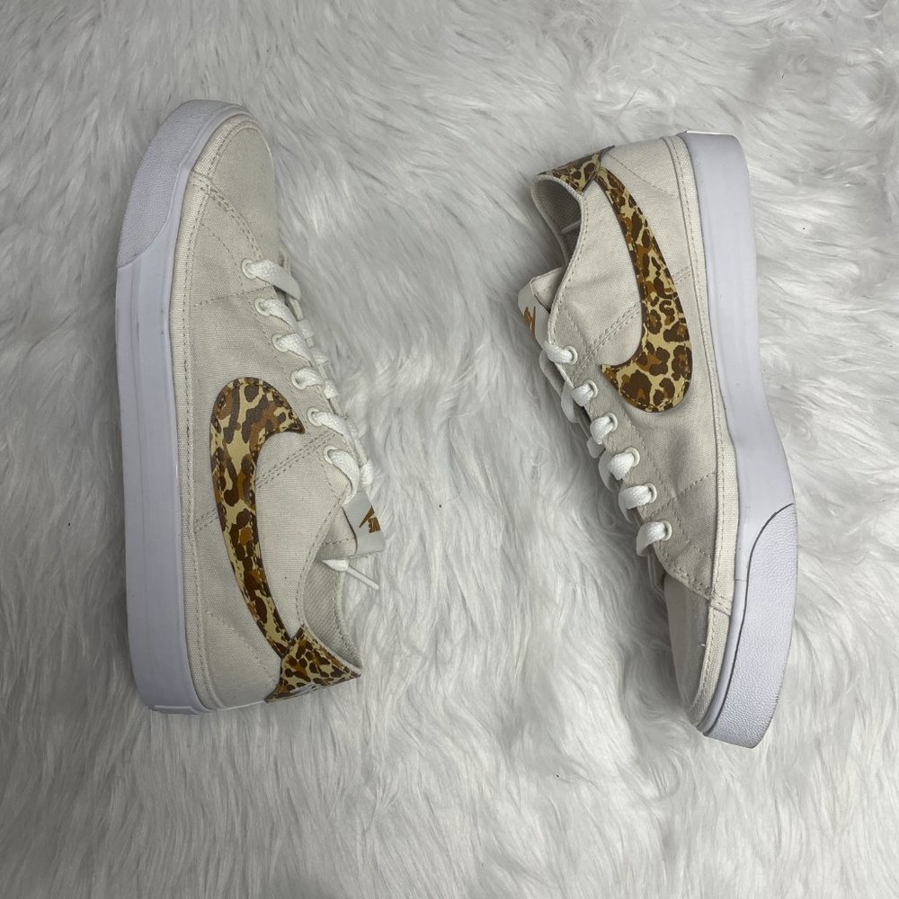 Nike Court Legacy Next Nature Low Mens Shoes White Gold DH3161-105 VNDS Size 9.5 - Picture 2 of 7